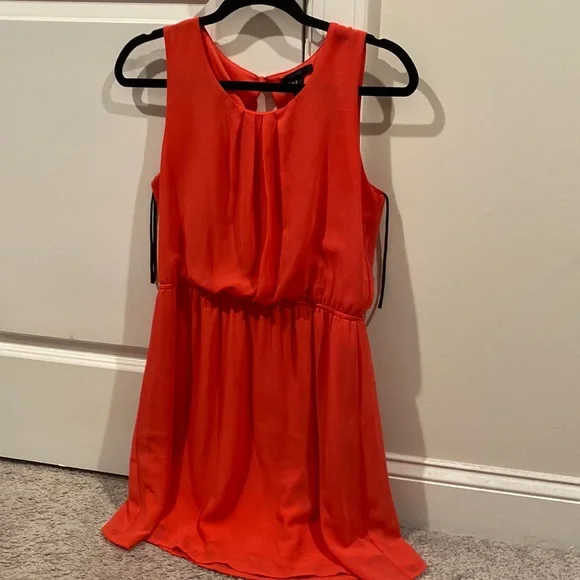 hot pink fit and flare dress Zapakasa Women Hot Pink Long Prom Dress with Slit A-Line Spaghetti Straps  Party Dress main image 1